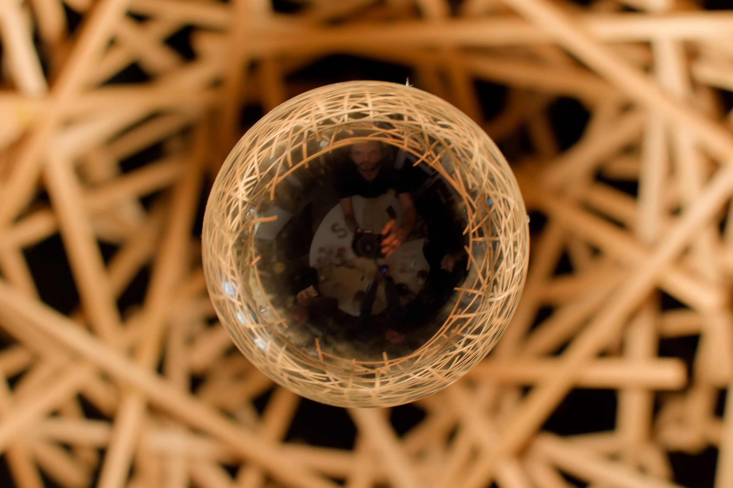 With the protographer in the reflection. © 2024. This work is openly licensed via CC BY-NC 4.0