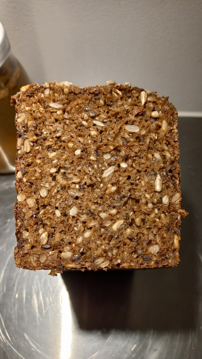 My first rugbrød bake!