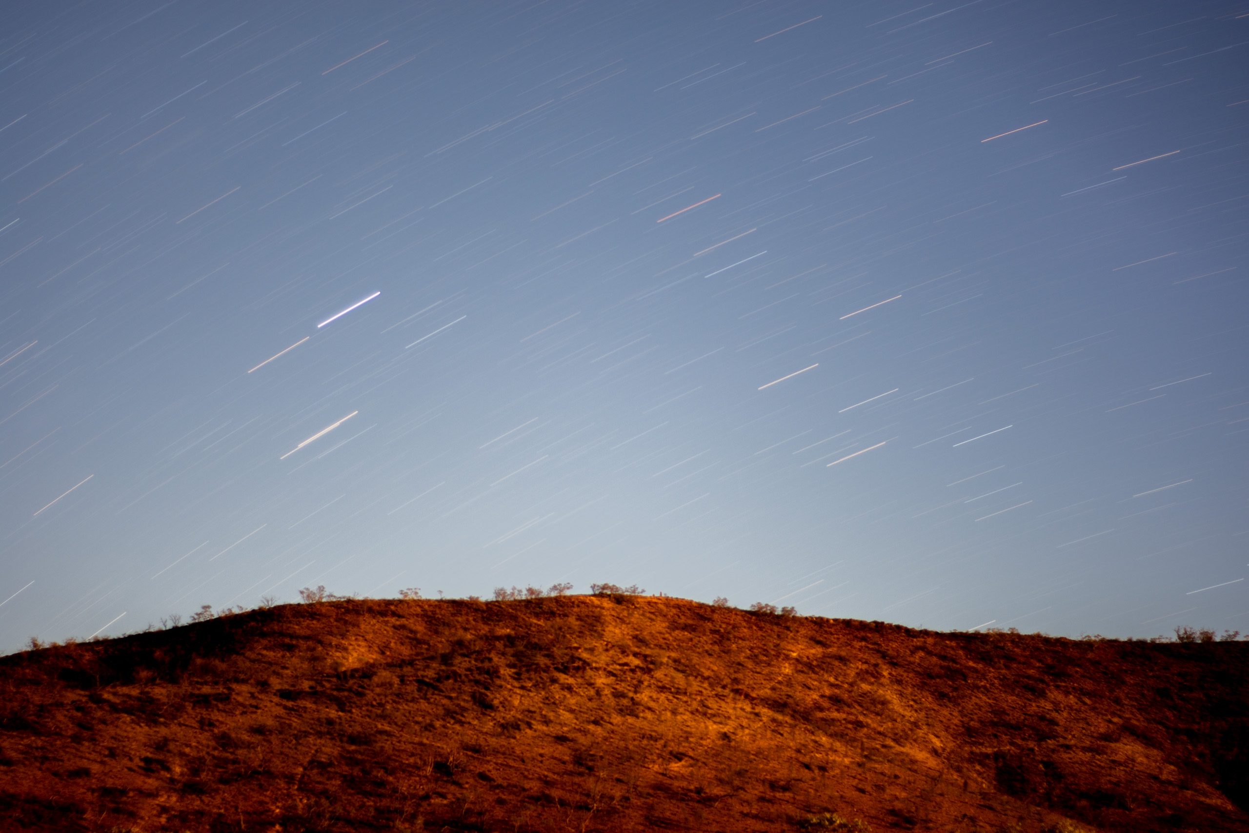 Clear early evening skies. © 2024. This work is openly licensed via CC BY-NC 4.0