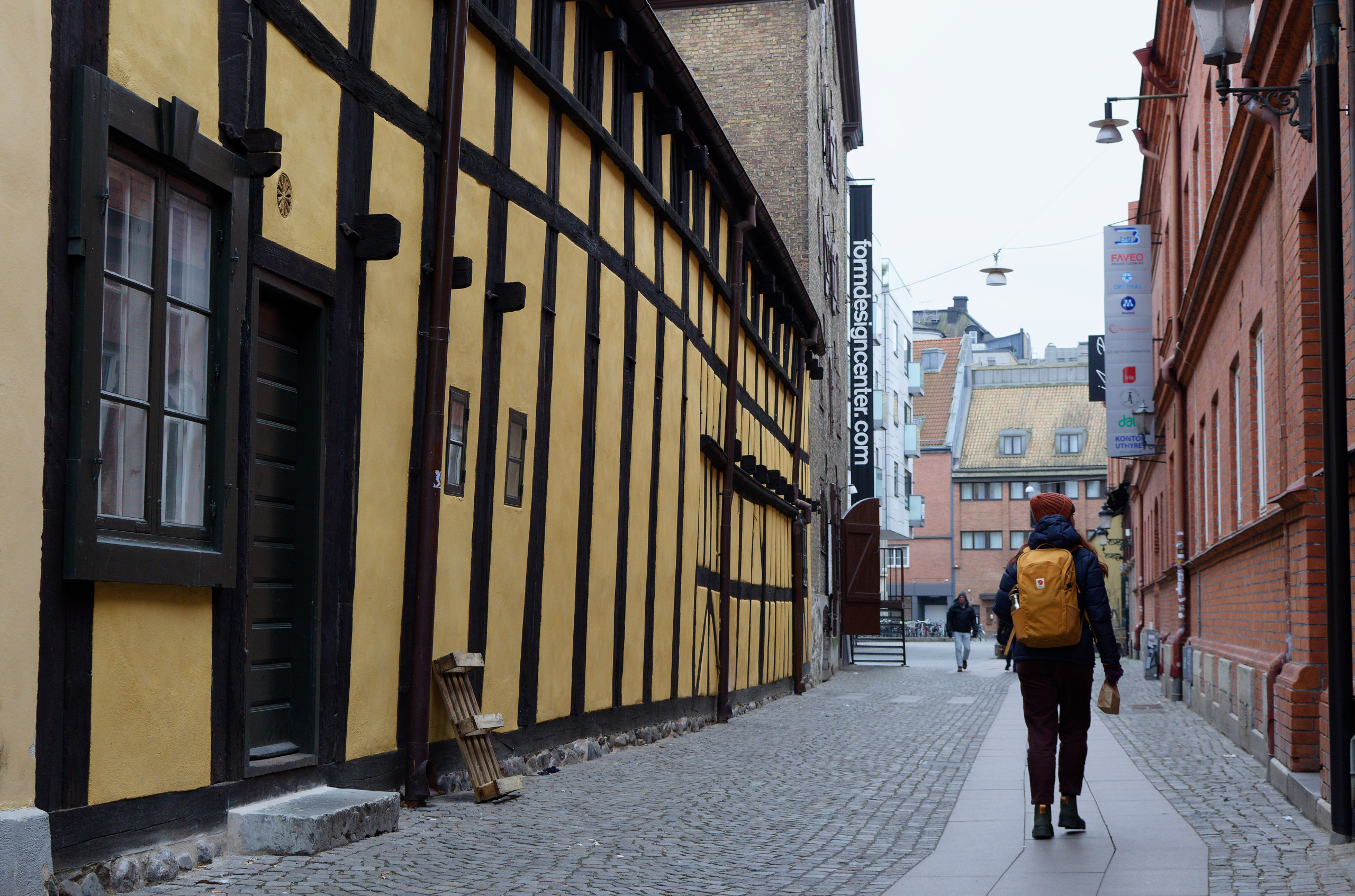 The form/design centre, note the old-school architecture of the left building. According to their website: “It is regarded as being the country’s (Sweden’s) best-preserved half-timbered building from the end of the 16th century.” © 2025. This work is openly licensed via CC BY-NC 4.0
