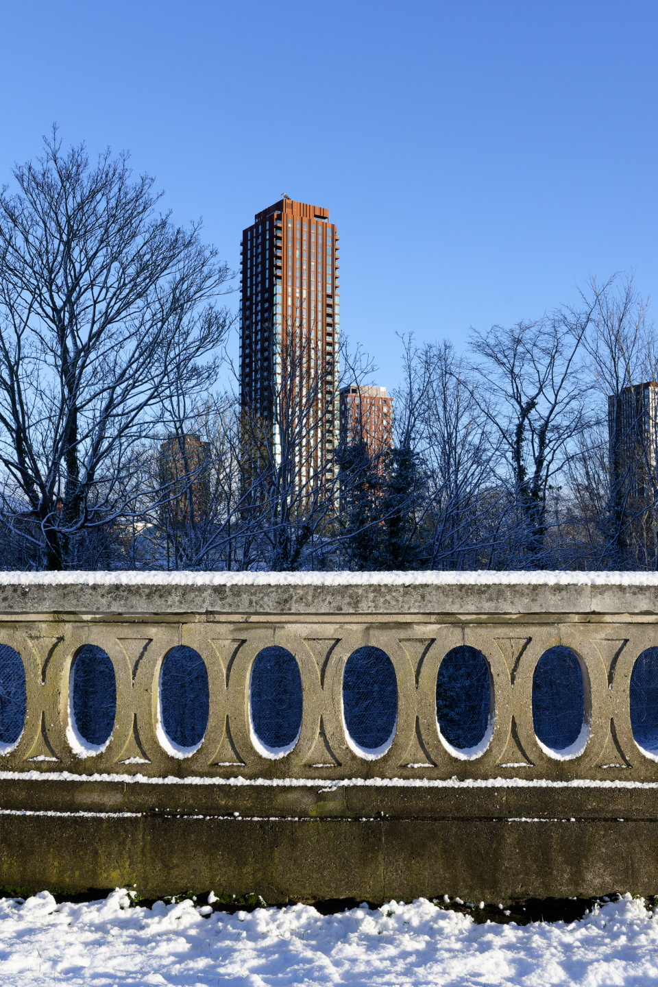 Overlooking the Carlsberg byen towers. © 2025. This work is openly licensed via CC BY-NC 4.0