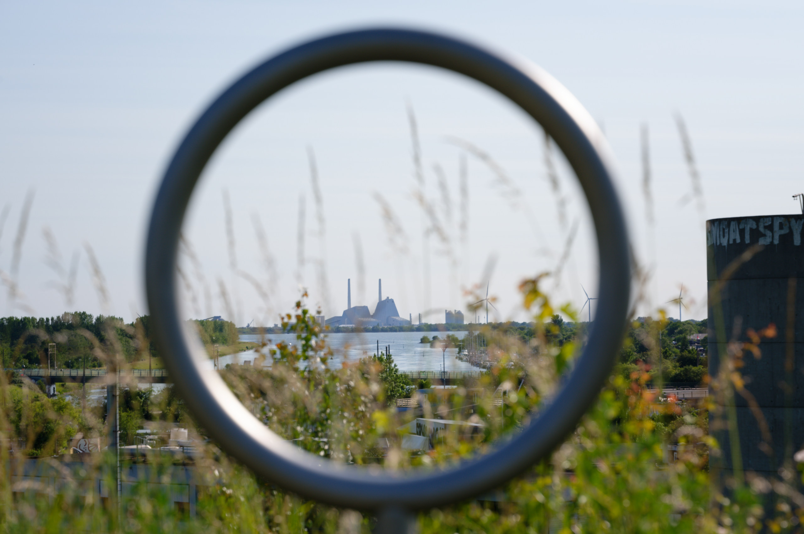 Avedøre power station in the distance © 2025. This work is openly licensed via CC BY-NC 4.0